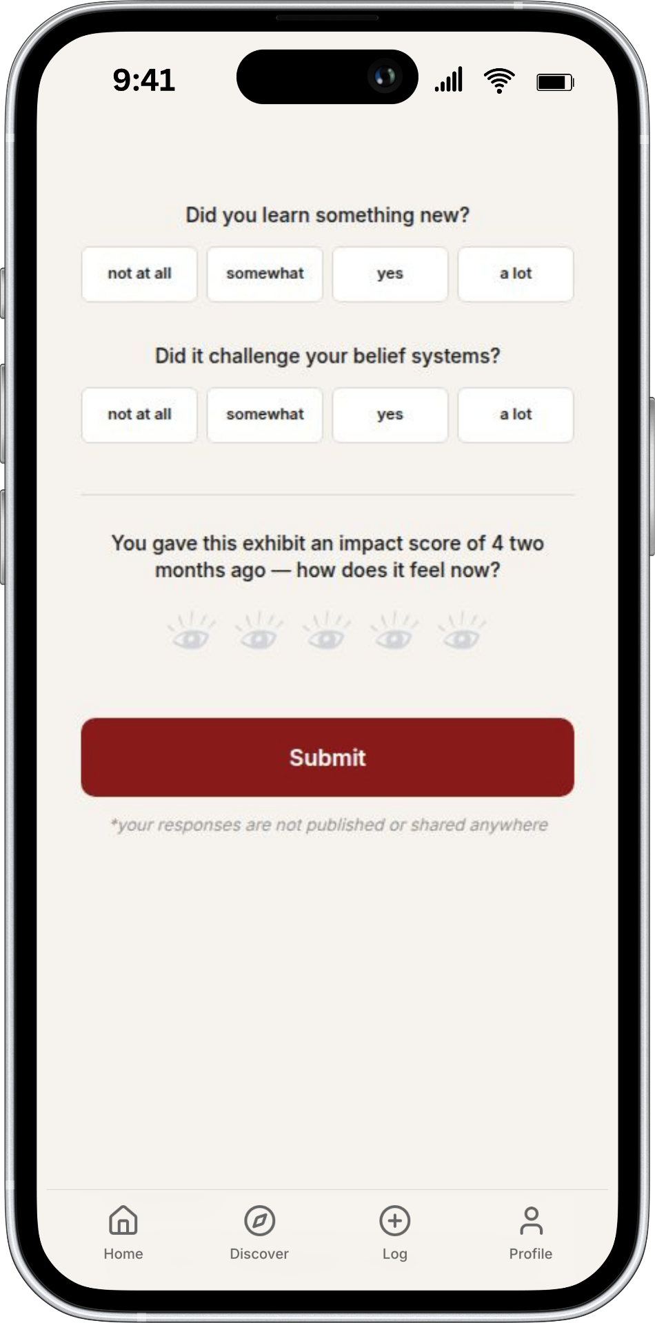 Echo check impact score and submit